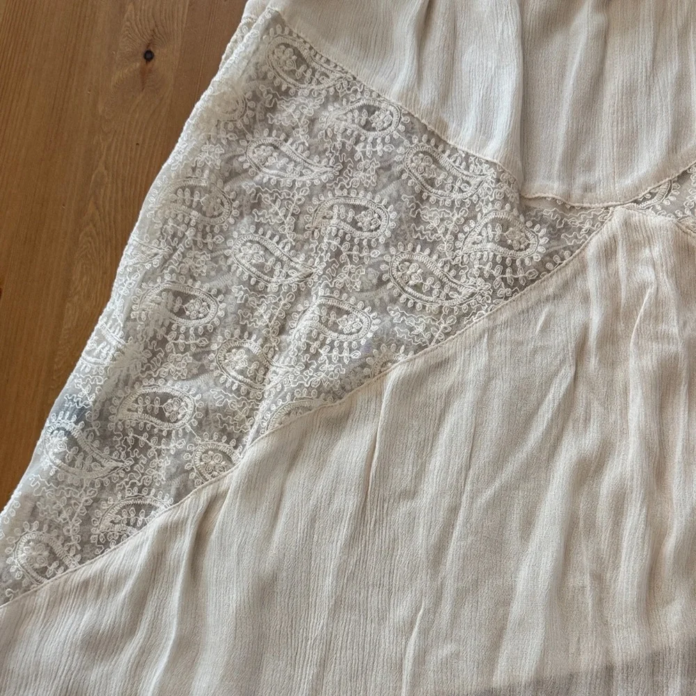 NWT! Elegant POL Cream Lace High Low Sundress Size Small - Picture 11 of 13